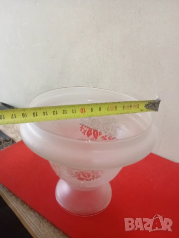 Куполно стъклен за лампа, снимка 4 - Настолни лампи - 53777829