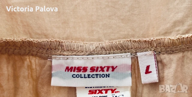 Лятна рокля/топ MISS SIXTY  COLLECTION Италия, снимка 4 - Корсети, бюстиета, топове - 50475983