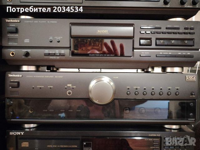 Technics Stereo Integrated Amplifier SU-A707, снимка 1 - Ресийвъри, усилватели, смесителни пултове - 46129580