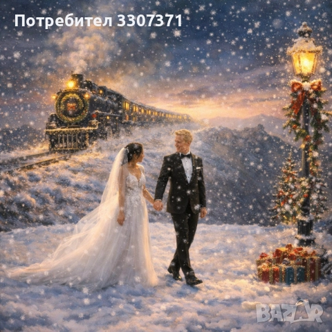 Подари КОЛЕДНА МАГИЯ на портрет