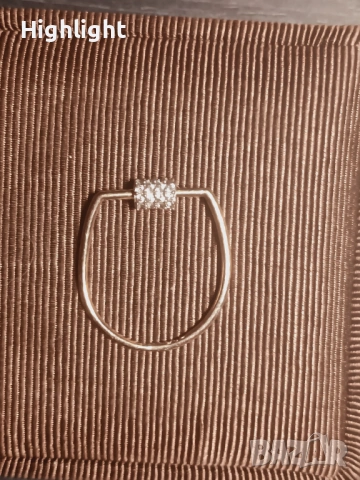 Нежен златен пръстен, цирконии, 14к, 585, 1.3г., снимка 11 - Пръстени - 53541956