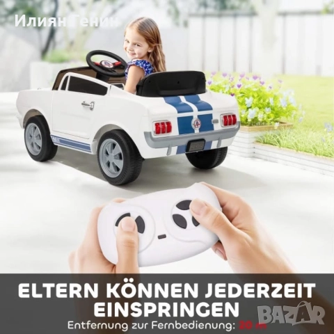 Детска електрическа кола FORD, снимка 5 - Коли, камиони, мотори, писти - 52576911