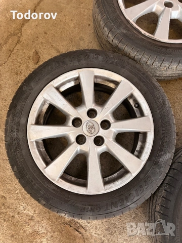 Алуминиеви джанти с гуми за Toyota Avensis 17x7j ET 45, снимка 4 - Гуми и джанти - 53735814