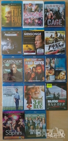 Blu ray филми нови запечатани 