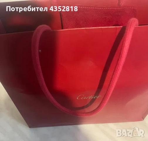Гривна Cartier Love – Оригинална (размер 16), снимка 4 - Гривни - 53982776