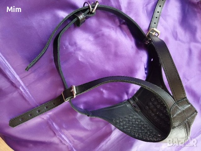  Резервирани Кожен черен  аксесоар/ прашка /в стил BDSM , снимка 5 - Бельо - 45437436
