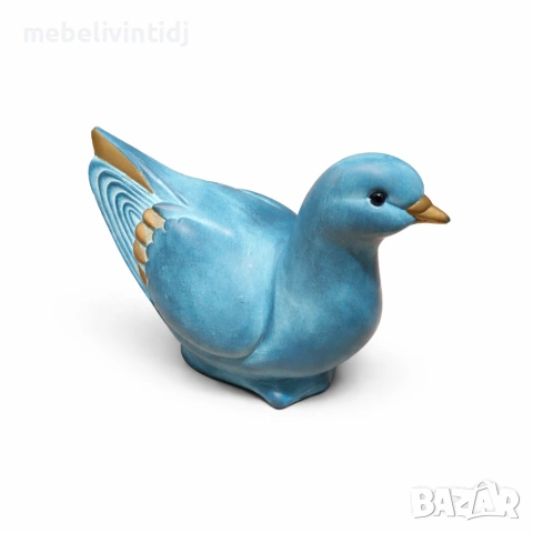 Керамична статуетка на гълъб, снимка 2 - Статуетки - 53650987