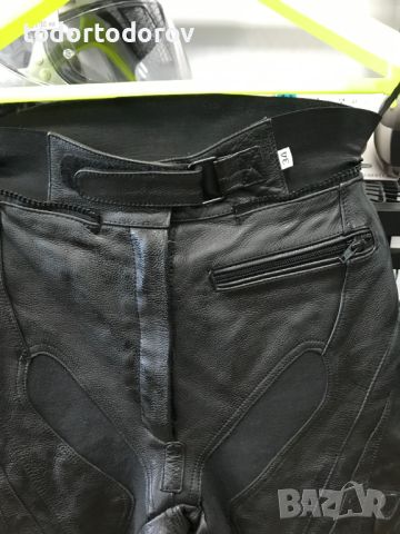 Кожен мото панталон IXS размер 34-36,протектори,като нов, снимка 3 - Аксесоари и консумативи - 45672787