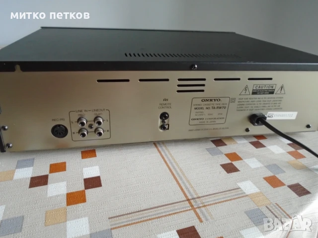 дек Onkyo ta-rw70, снимка 8 - Декове - 51169217