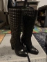 Дамски ботуши 35 номер от естествена кожа черни, снимка 3