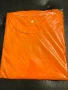 Нови памучни тениски – бяла и оранжева, снимка 1