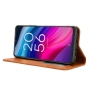 TCL 50 SE Retro Texture Wallet Калъф и Протектор, снимка 6