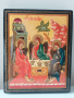 СССР-рисувана кутия папие Маше,фирма федоскино с подпис на художника , снимка 1 - Декорация за дома - 44970840