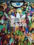 adidas Originals X Farm Passaredo T-Shirt - страхотна дамска тениска КАТО НОВА Л, снимка 5