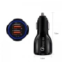 USB зарядно за кола Quick Charge 3.0 с 2 порта 30W, снимка 2