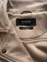 Pull&Bear велурено бежово късо яке тип байкър, снимка 4