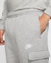 ПРОДАДЕНО: Nike Sportswear Tapered Leg Карго панталон 'Club' в сиво, снимка 6