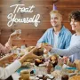 Нов Неонов Светещ Надпис Treat Yourself - Идеален за Домашен Декор, снимка 6