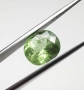 Уникален колекционерски камък – 4.50 карата натурален рутилен ябълково-зелен перидот от Пакистан!, снимка 6