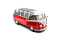 Volkswagen VW T1 Samba Bus 1962 - мащаб 1:18 на Solido моделът е нов в кутия, снимка 15