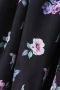 Дамски комплект бяло горнище с буф ръкави и висока талия на цветя + комплект пола, снимка 3