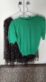 Фина плетен блуза в зелено размер М, снимка 2