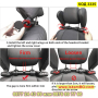 Регулируема облегалка за глава за автомобилна седалка - КОД 3335, снимка 15