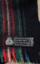 Оригинален шотландски вълнен шал STUART BLACK Tartan, снимка 9