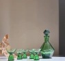 🍀🪷Гарафа декантер  и шотове Ар Деко, снимка 1