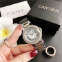 Луксозен дамски ръчен часовник CARTIER. Ръчен водоустойчив часовник, снимка 1