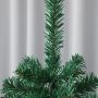 Коледна Снежно бяла или зелена елха с шишарки + пласмасова стойка  ТОП ПРЕДЛОЖЕНИЕ, снимка 4