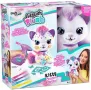 Плюшена играчка коте за оцветяване Canal Toys Airbrush plush Творчески комплект, снимка 1