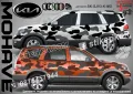 Honda CR-V SK-SJV3-H-CR-V Кaмуфлаж Офроуд Джип Пикап Лодка Camouflage Off-Road стикери, снимка 8