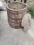 Дървена старинна каца , снимка 2