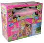 Двуетажна Къща за кукли Барби с кола 99 части , снимка 4