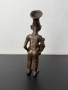 Африканско изкуство бронзува статуетка №7428, снимка 5