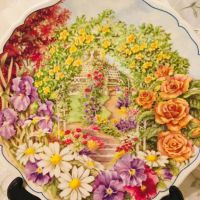 колекционерска порцеланова чиния Royal Albert, снимка 3 - Декорация за дома - 45120040
