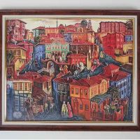 Цанко Лавренов "Старият Пловдив", картина, снимка 1 - Картини - 45069918