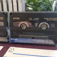 Аудио касети TDK SA90 - TYPE II - хромна лента, снимка 5 - Аудио касети - 45267095
