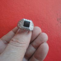 Стар алуминиев пръстен 2, снимка 6 - Пръстени - 45823140