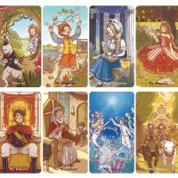 Приказни таро карти:Tarot of Wonderland & Little Prince Tarot & The Land of Stories, снимка 9 - Карти за игра - 45284323