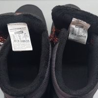 Мъжки непромокаеми туристически обувки за преходи sh100, черни, снимка 6 - Мъжки боти - 45160307