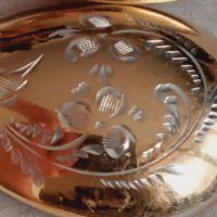 СССР-сребърни позлатени лъжички сребро проба 875, снимка 6 - Прибори за хранене, готвене и сервиране - 45147927