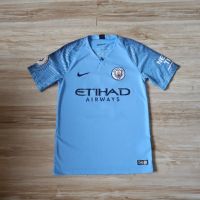 Оригинална мъжка тениска Nike Dri-Fit x F.C. Manchester City / Season 18-19 (Home), снимка 1 - Тениски - 45876906