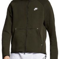 Мъжко горнище Nike Tech Fleece Sequoia - размер XL, снимка 1 - Спортни дрехи, екипи - 45880418