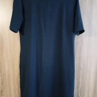 Синя изчистена рокля, снимка 9 - Рокли - 44582139