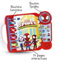 Детска интерактивна книга VTech Spidey, снимка 4 - Образователни игри - 45266044