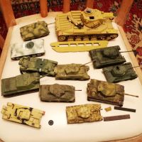 Лот модели на танкове., снимка 1 - Колекции - 45164603