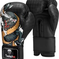 Боксови ръкавици Twisto S6, Muay Thai Kickboxing Pro Heavy Training, 454 грама, снимка 1 - Други спортове - 45370143