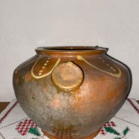 Български, керамичен съд с дръжки., снимка 5 - Антикварни и старинни предмети - 45340386